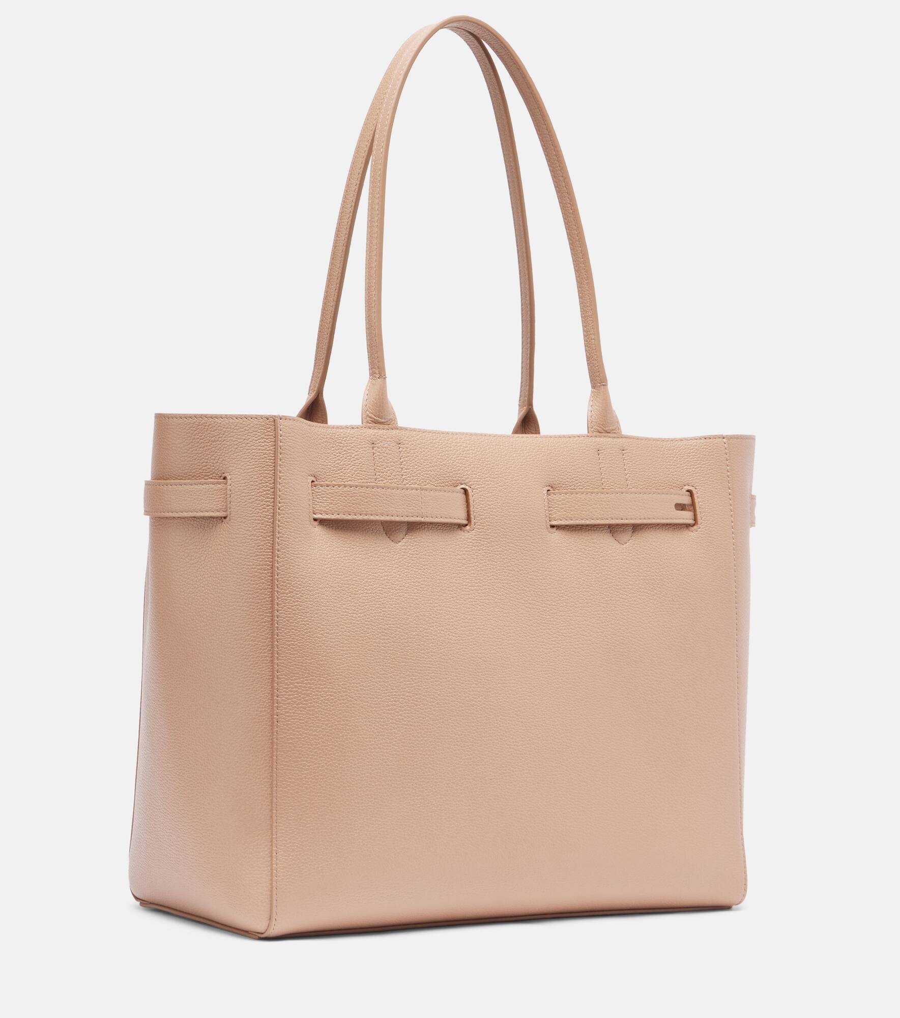 Audrey Medium leather tote bag - 4
