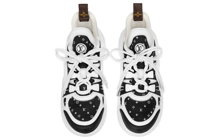 (WMNS) LOUIS VUITTON Archlight 1.0 Sneakers 'Black Monogram' 1ABHNZ - 3
