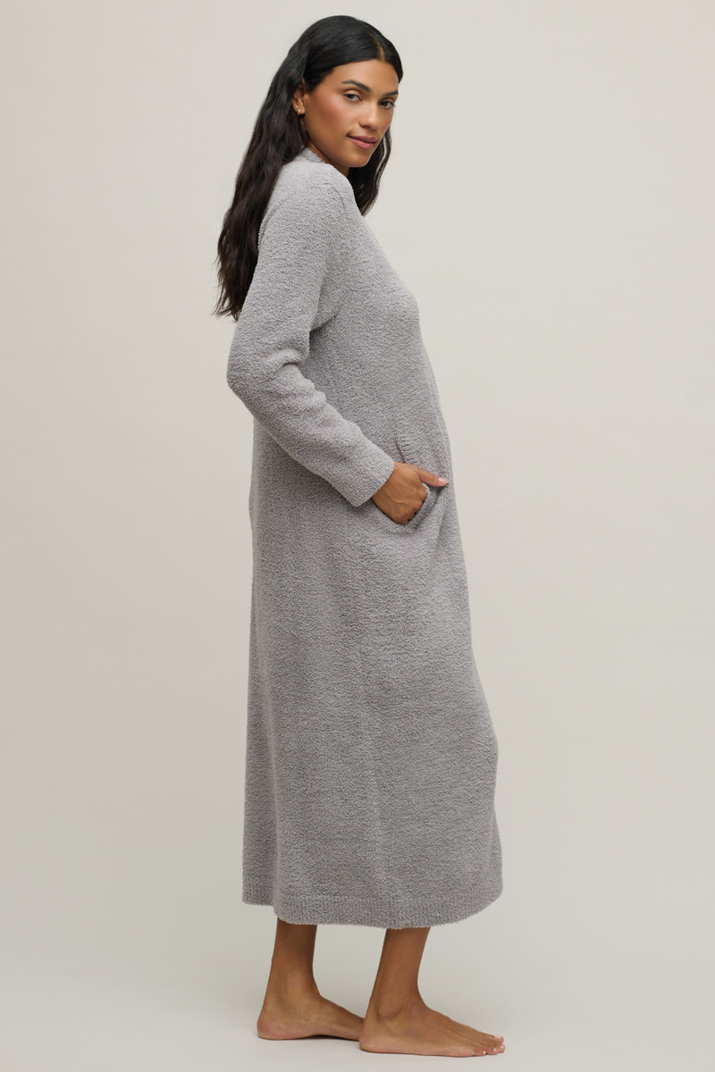 Barefoot Dreams CozyChic® Full Zip V-neck Lounger outlook