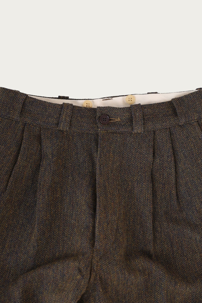 TAIGA TAKAHASHI Lot.201 Work Trousers - Brown outlook