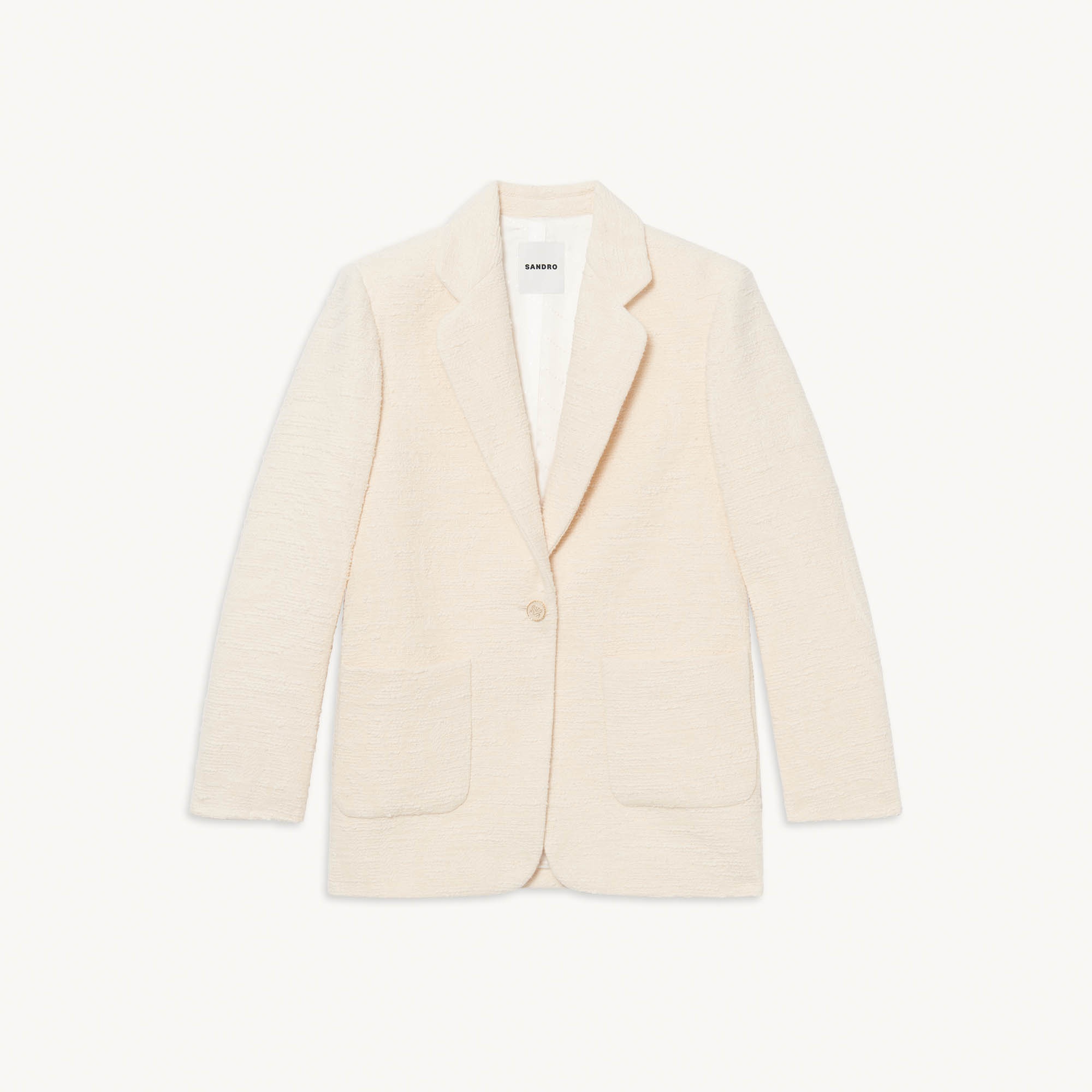 Tweed tailored jacket - 1