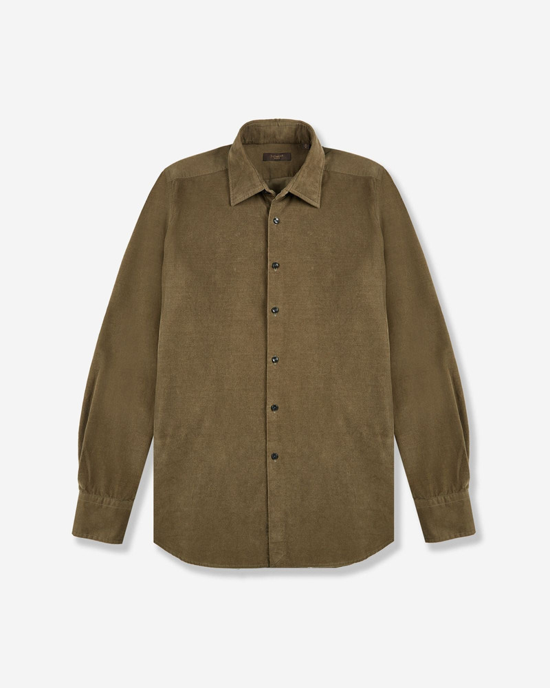 Regular fit corduroy shirt 1