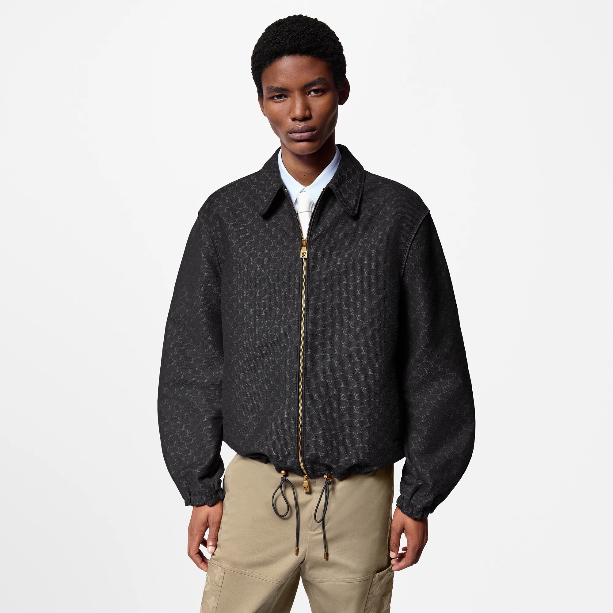 Cotton Blend Blouson - 2