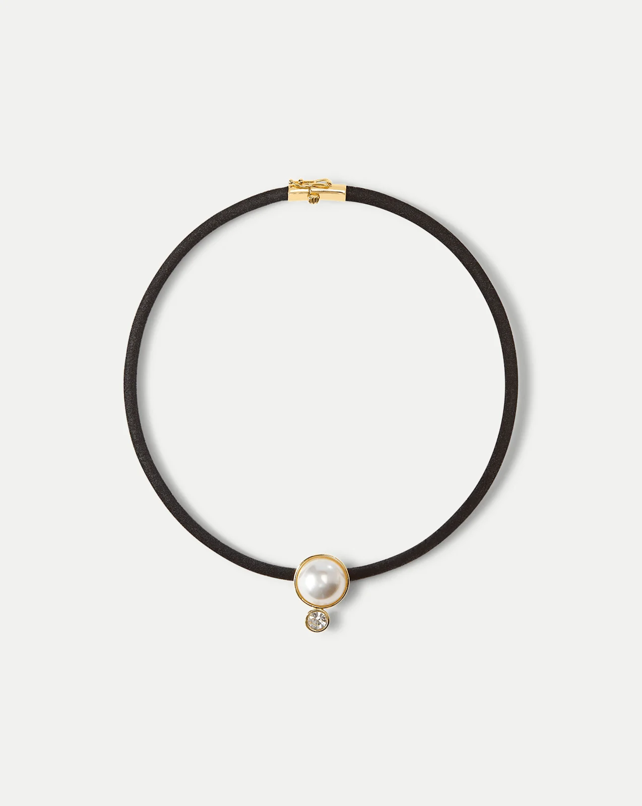 PEARL PENDANT CORD NECKLACE - 1