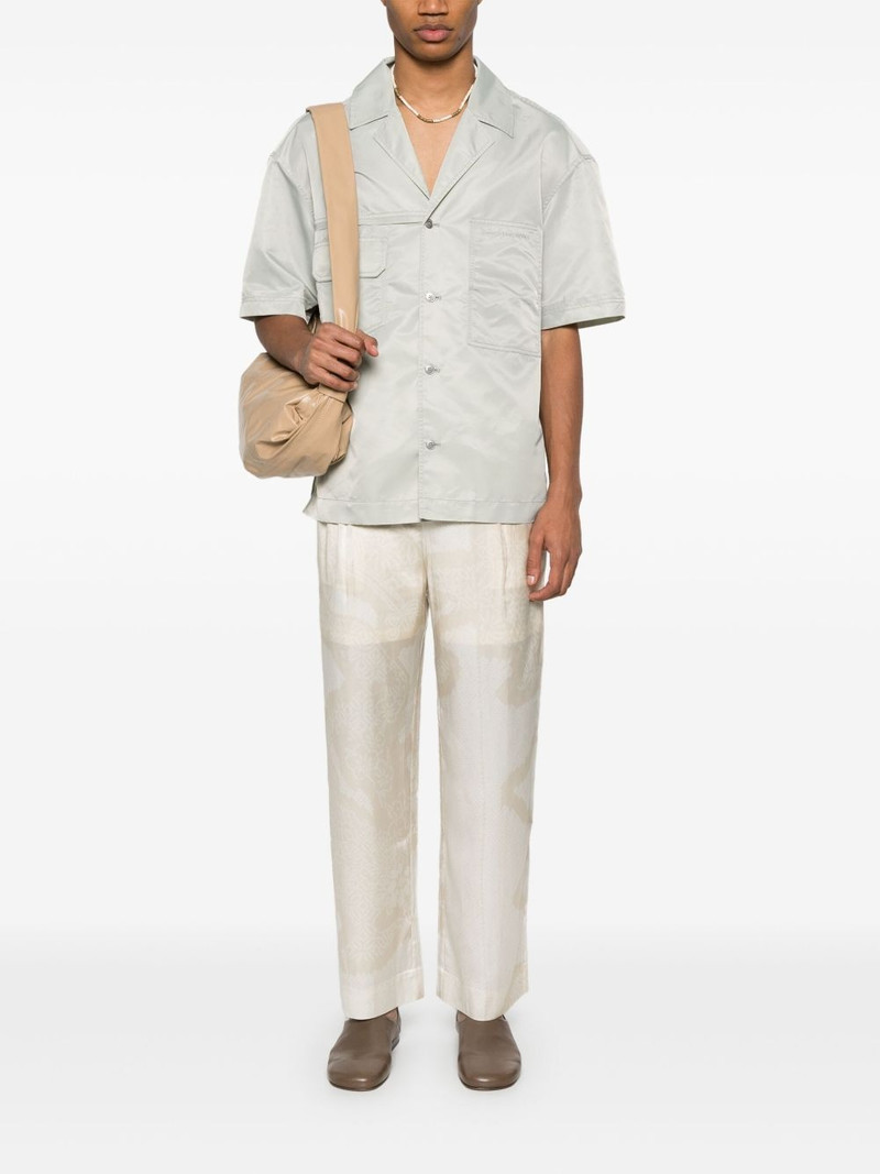 FENG CHEN WANG printed trousers outlook