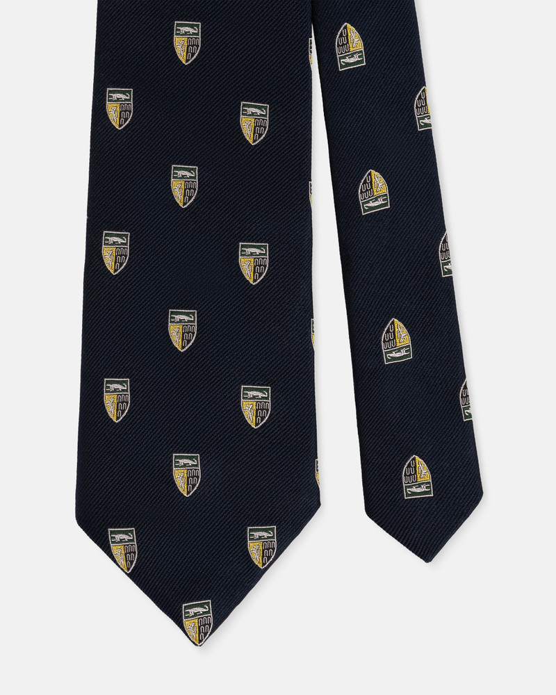 J. PRESS MADE-IN-USA YALE LAW SCHOOL CLUB TIE outlook
