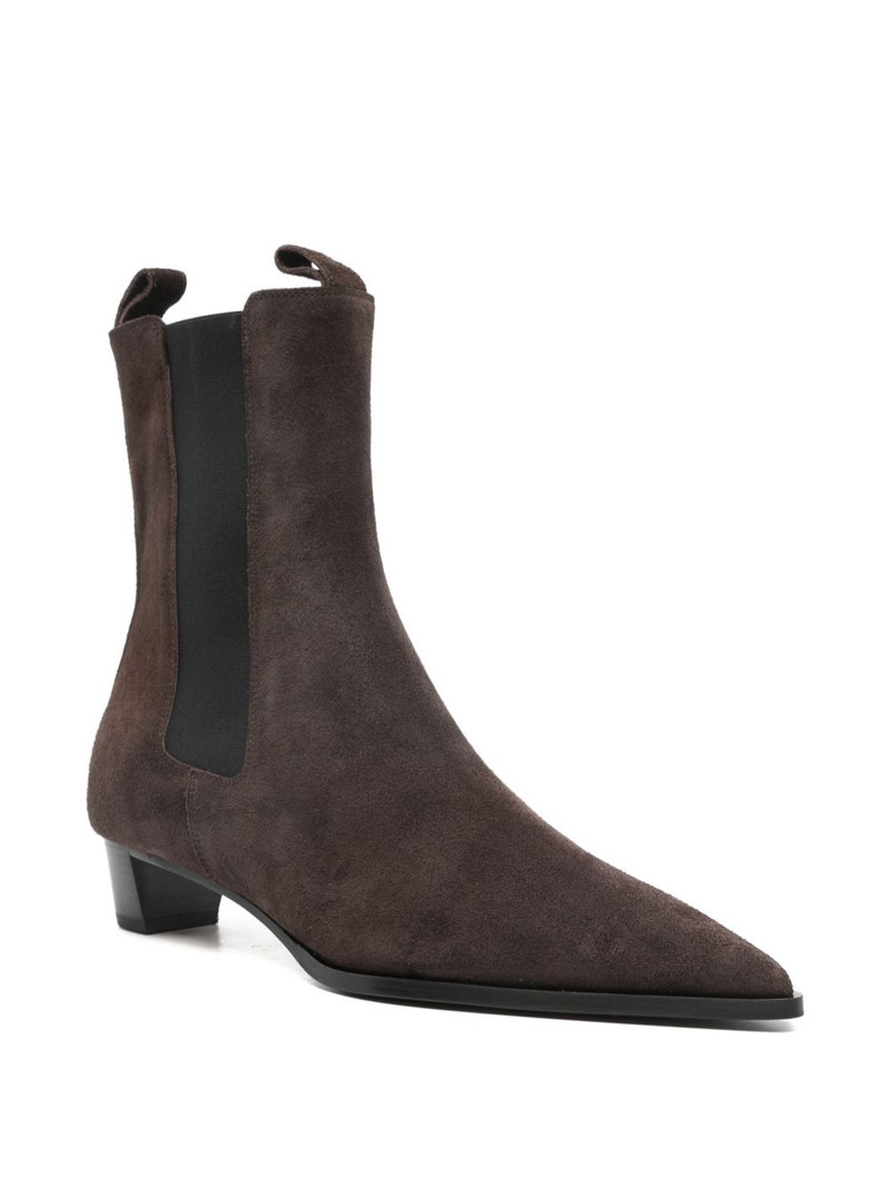 Aeyde Kiki suede Chelsea boots outlook