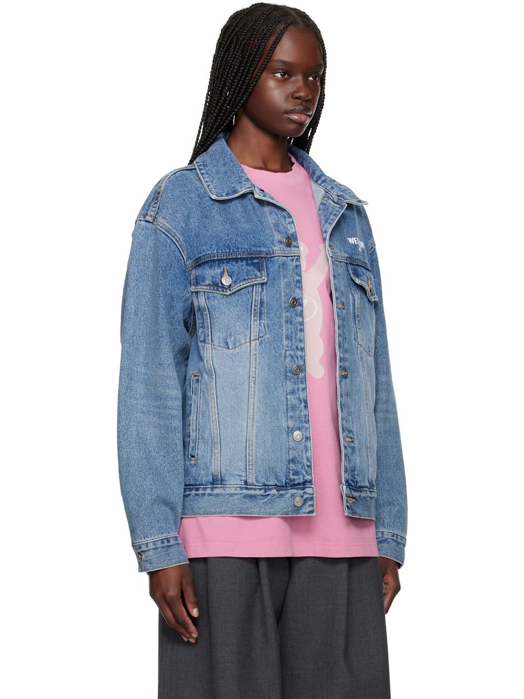 Blue '1506' Trucker Denim Jacket - 2