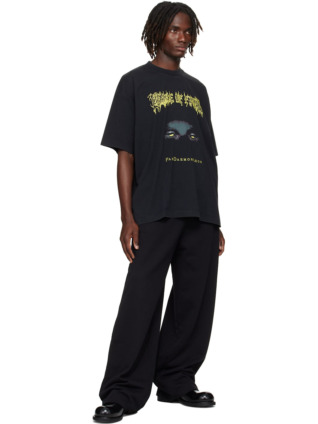 Black Cradle of Filth 'Pandaemonaeon' Oversized T-shirt - 4