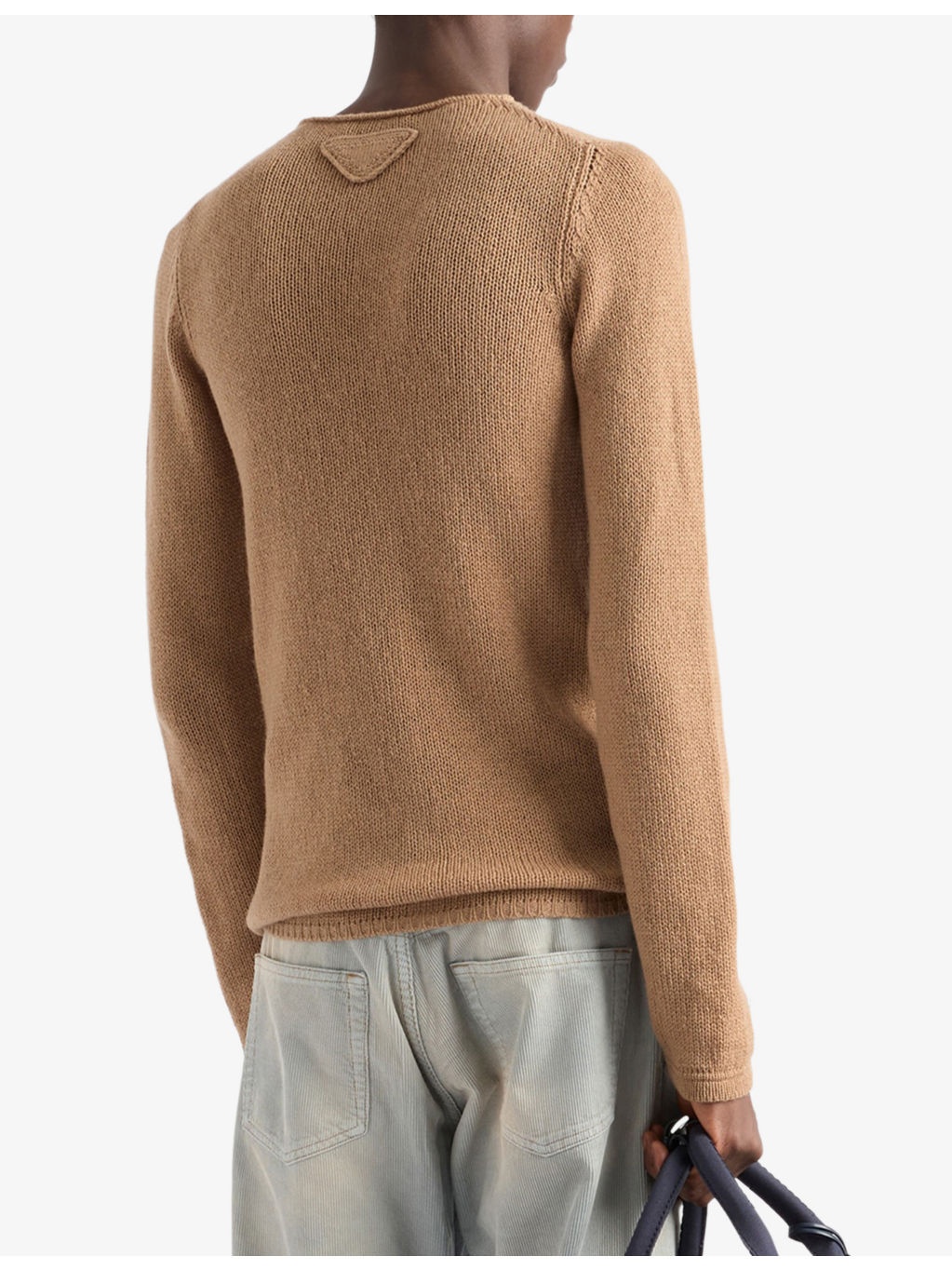 Knitted Crewneck Cashmere Jumper - 4