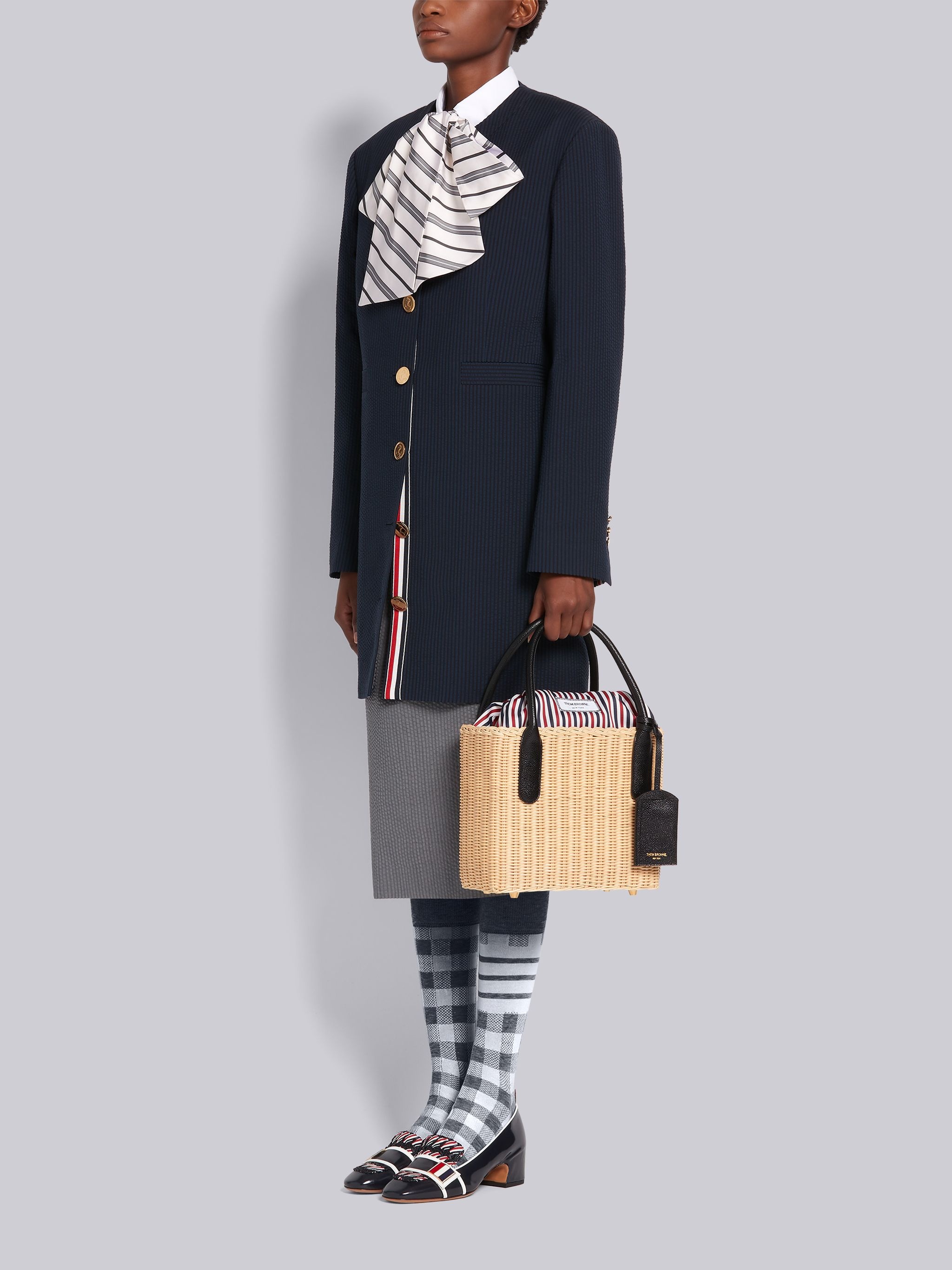 Natural Wicker Basket Case - 6