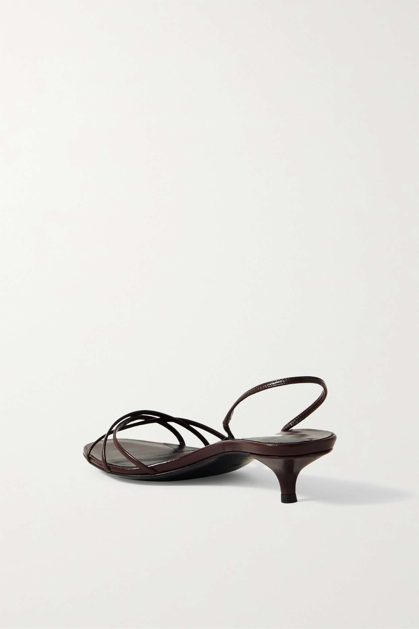 Harlow leather slingback sandals - 3