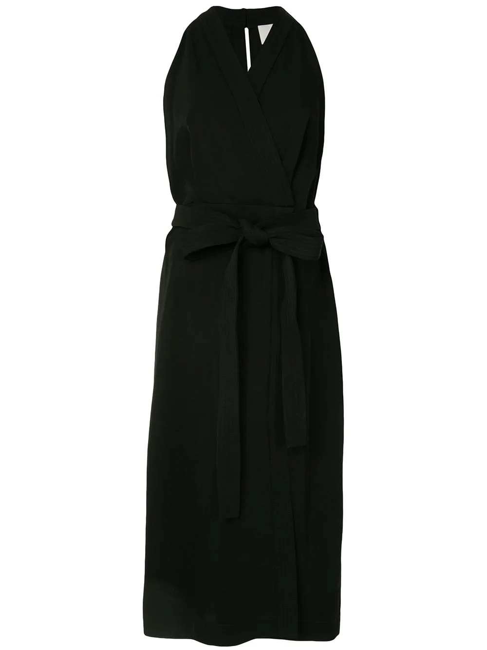 V-neck wrap dress - 1