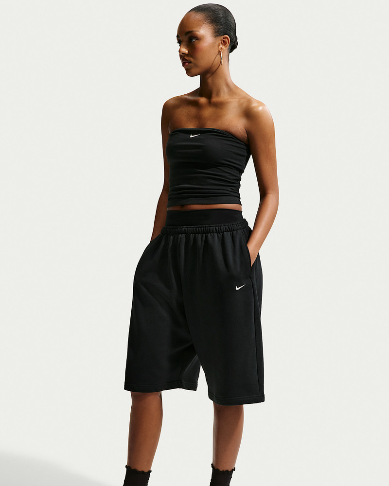 Nike Sportswear Women's Oversized Mid-Rise French Terry Bermuda Shorts 4