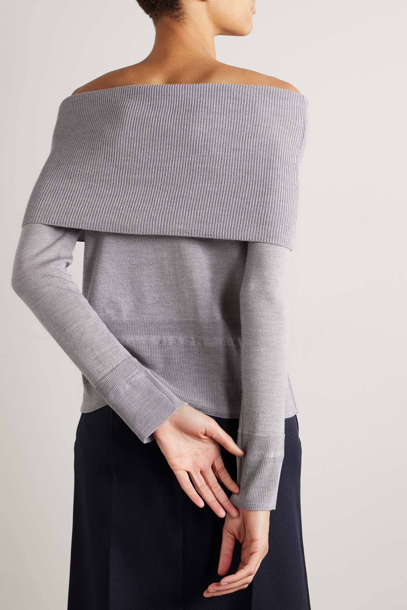 Leisure Tiglio off-the-shoulder wool sweater - 3