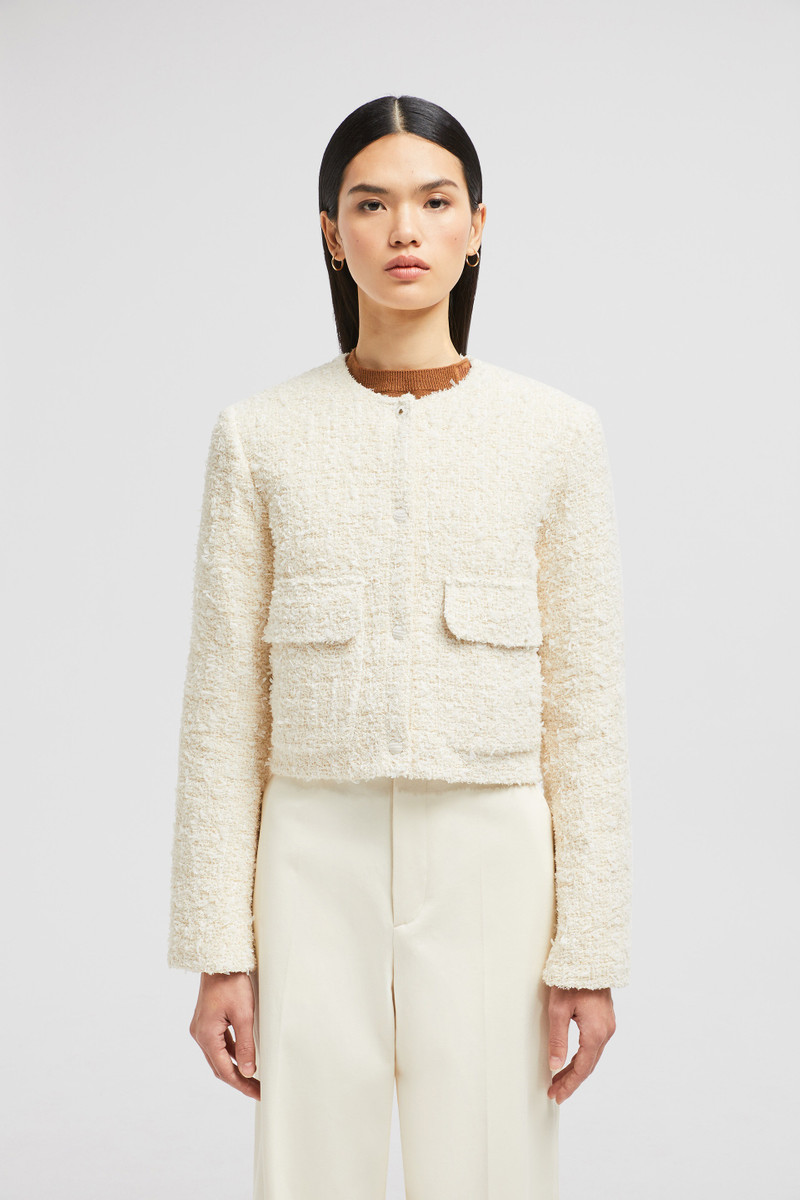 Dauphin Tweed Short Down Jacket 3