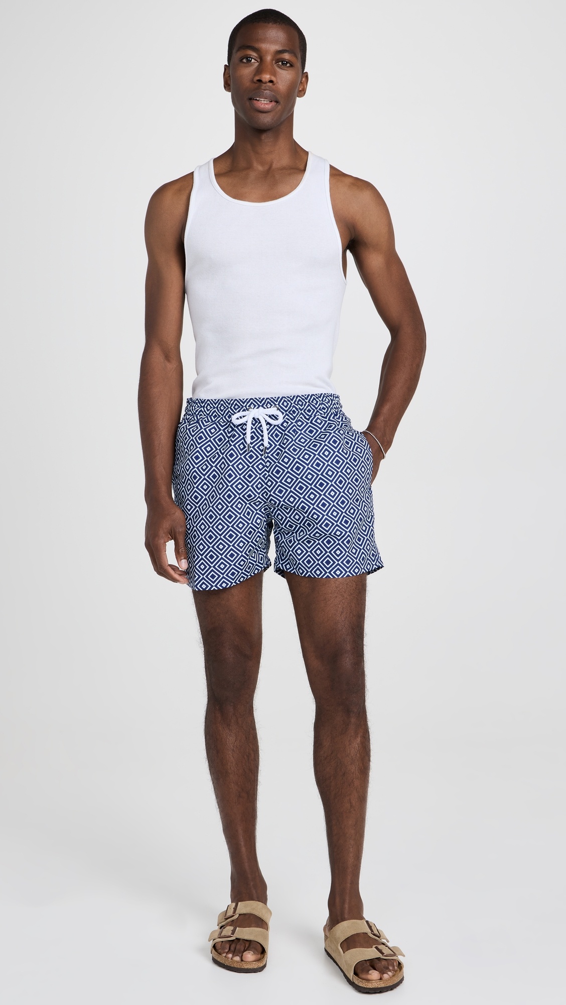 Angra Print Sport Shorts 4.75" - 4