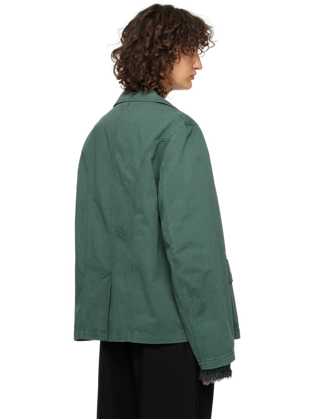 Green Safari Jacket - 3