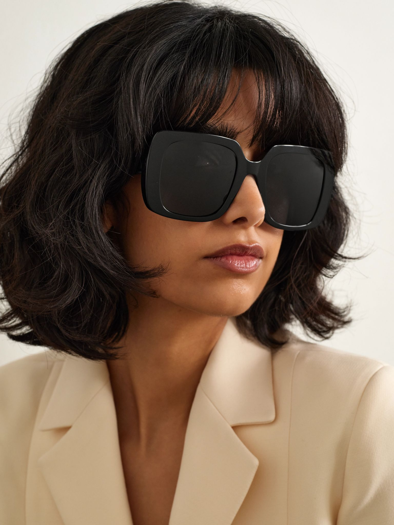 Wildior S3U square-frame acetate sunglasses Black - 2