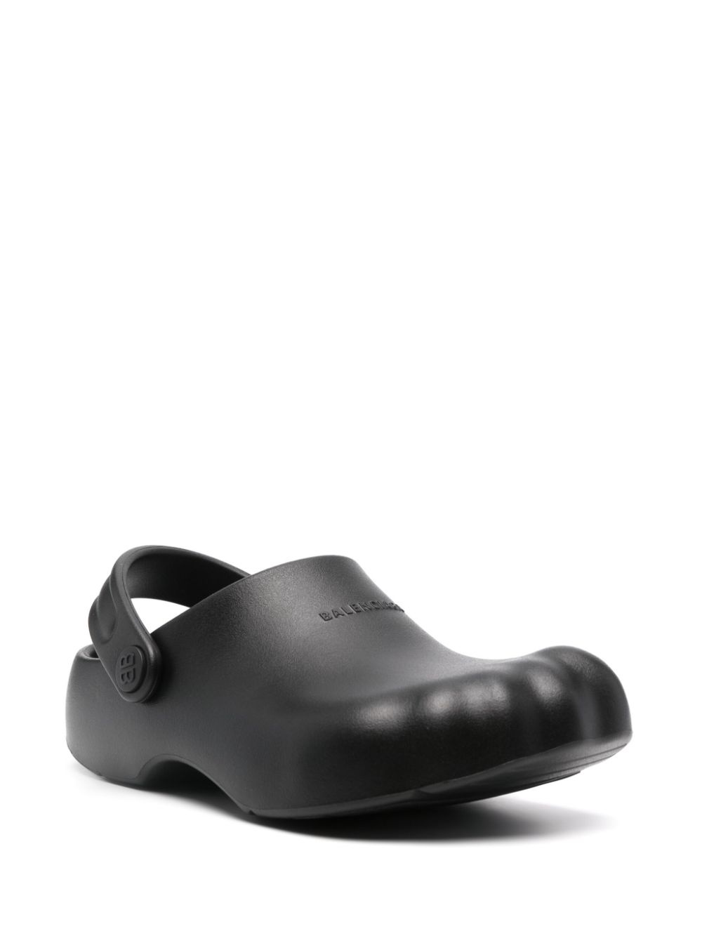 x Crocs logo-embossed platform loafers - 2