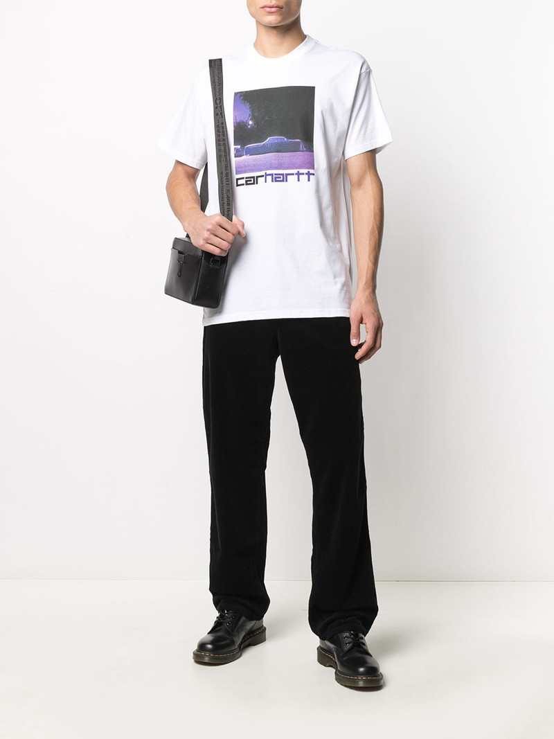 Carhartt high-rise corduroy trousers outlook