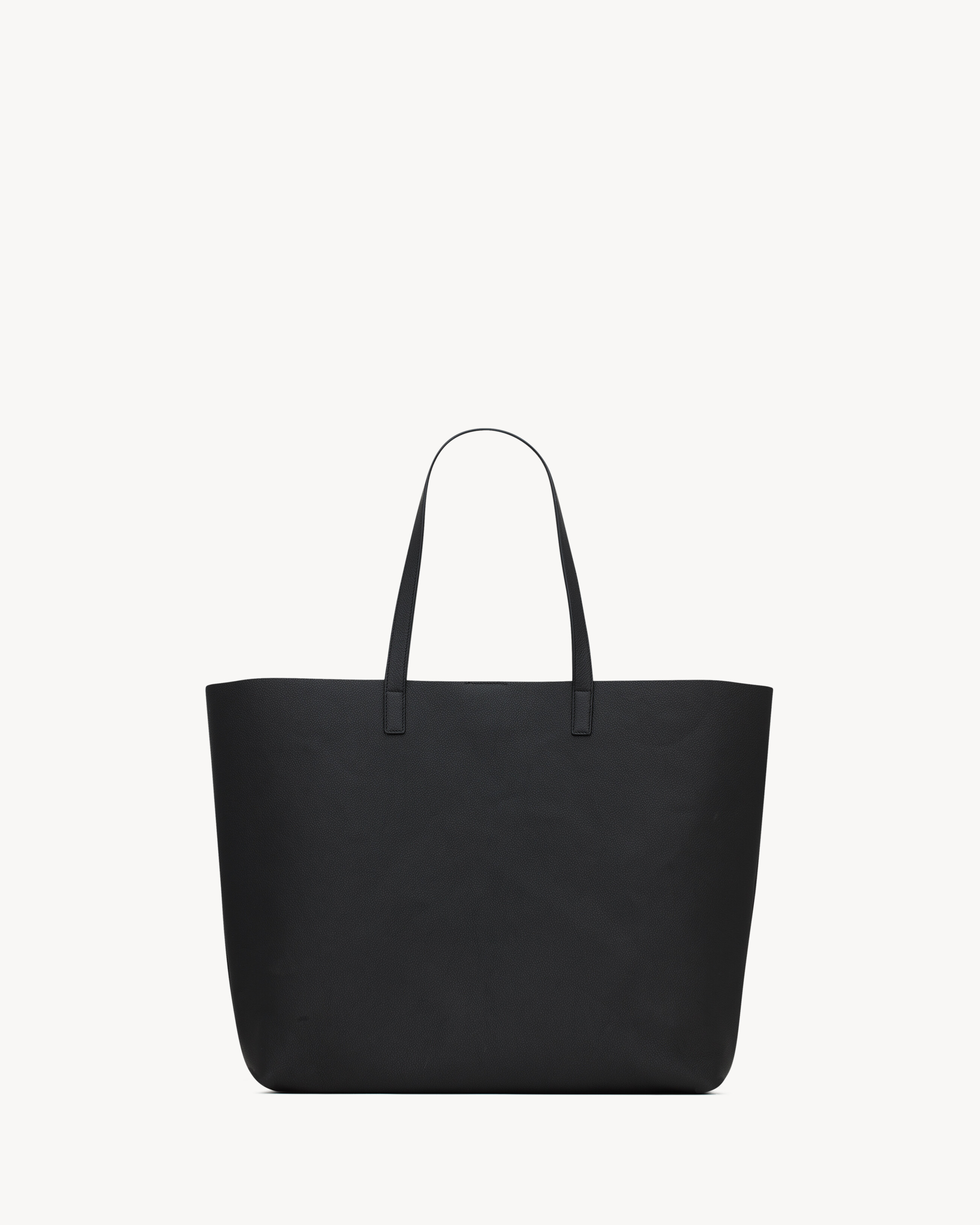 BOLD EAST/WEST SHOPPING BAG IN GRAINED LEATHER - 3