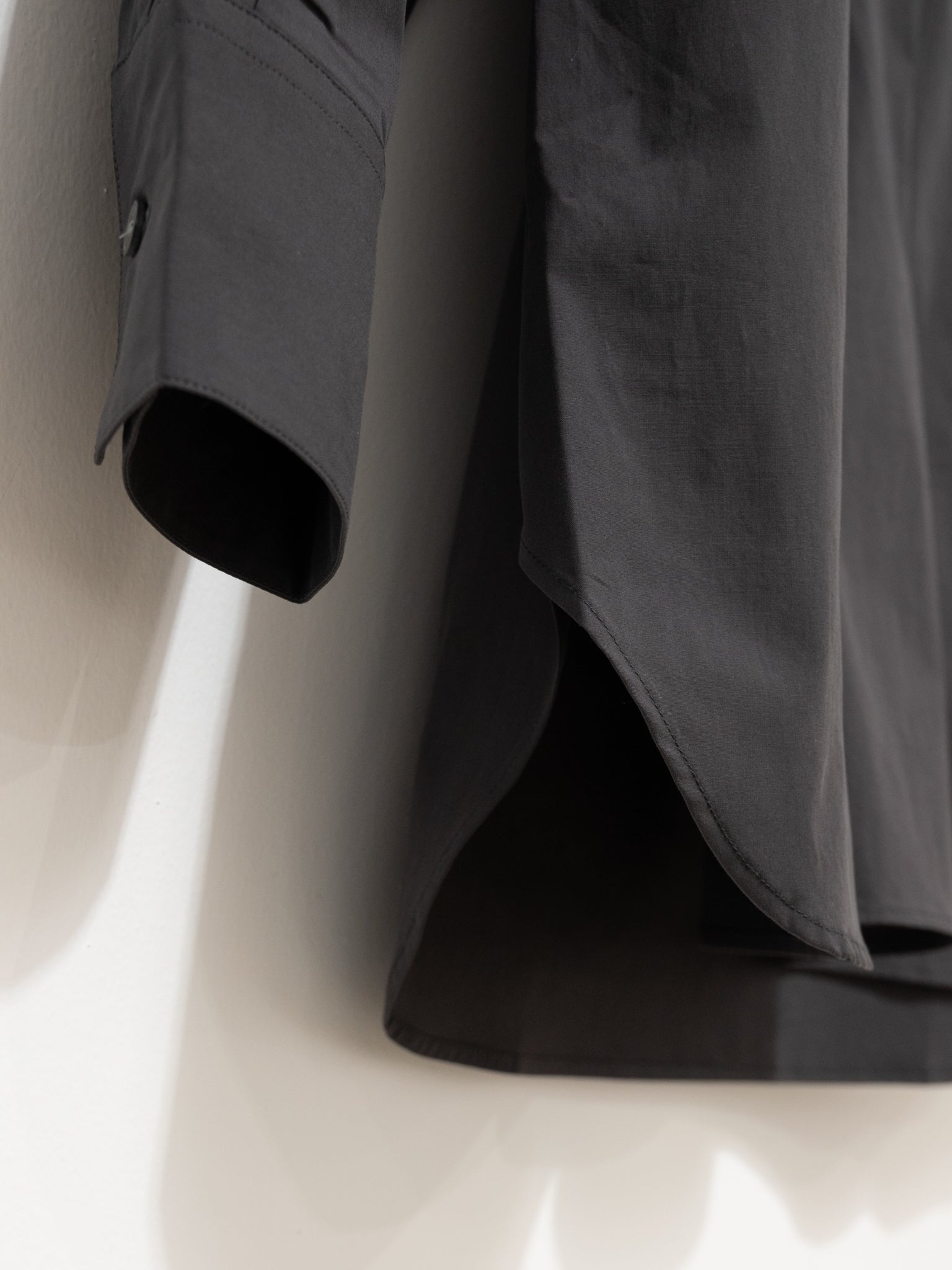 Frink Half Placket Shirt - Asphalt - 7