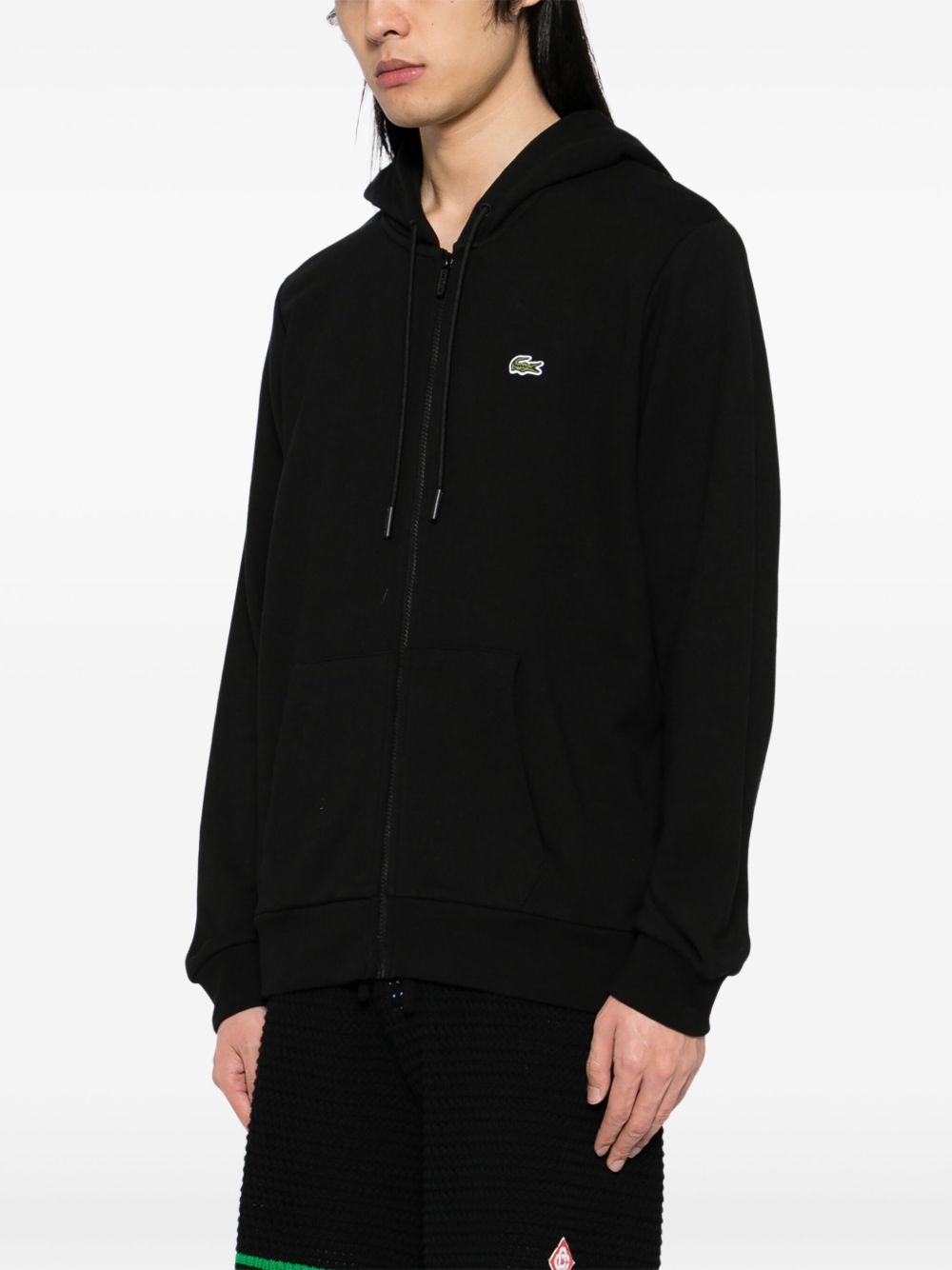 zipped fleece sweatshirt - 3