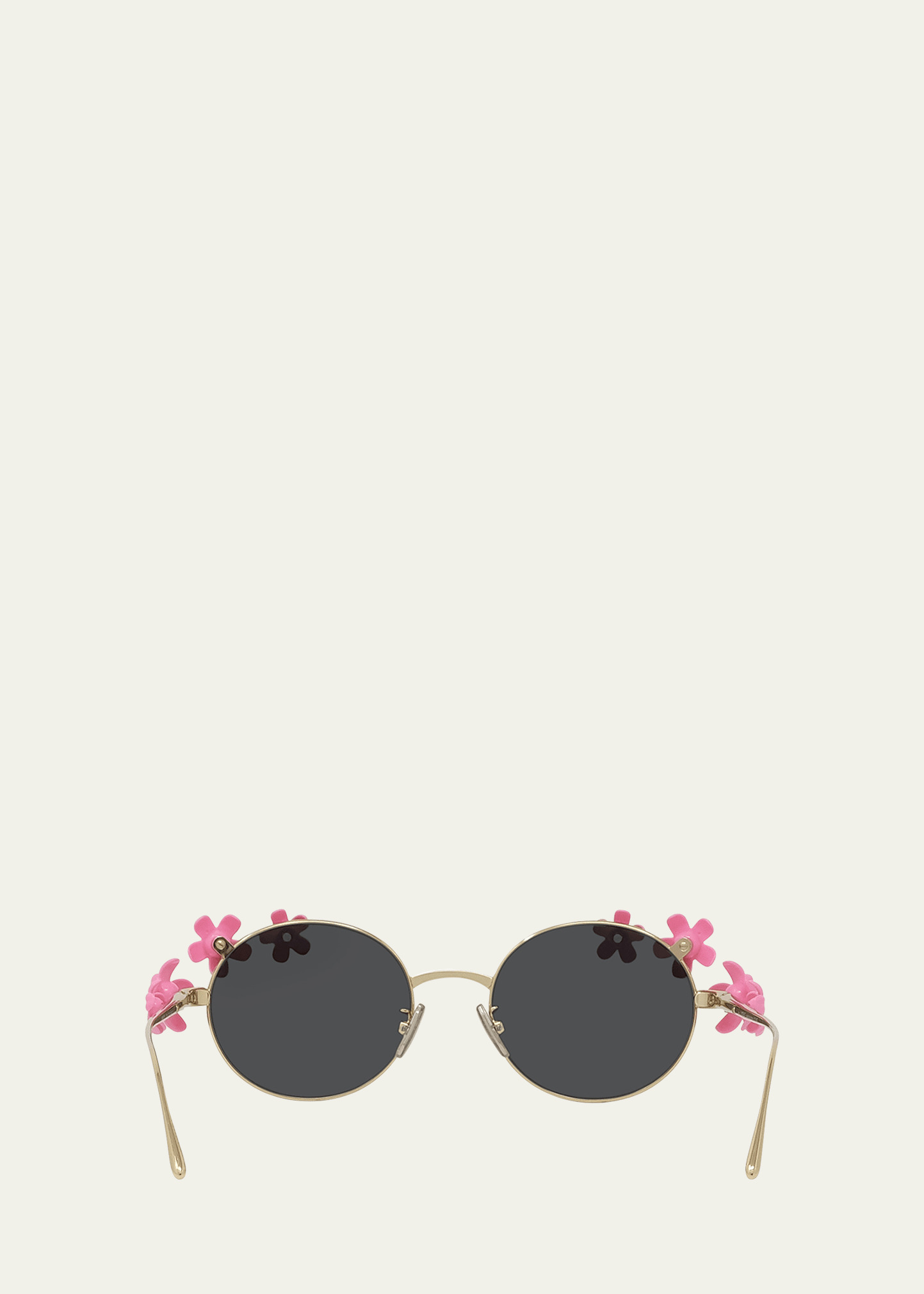 Signature Floral Metal Sunglasses - 5