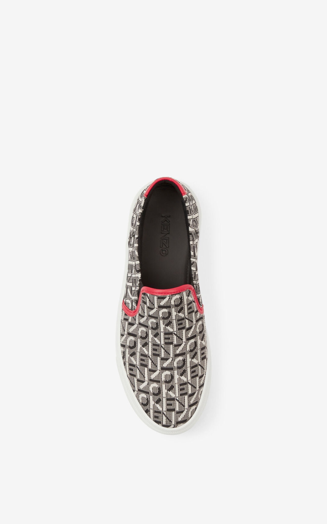 K-State monogrammed slip-on trainers - 2