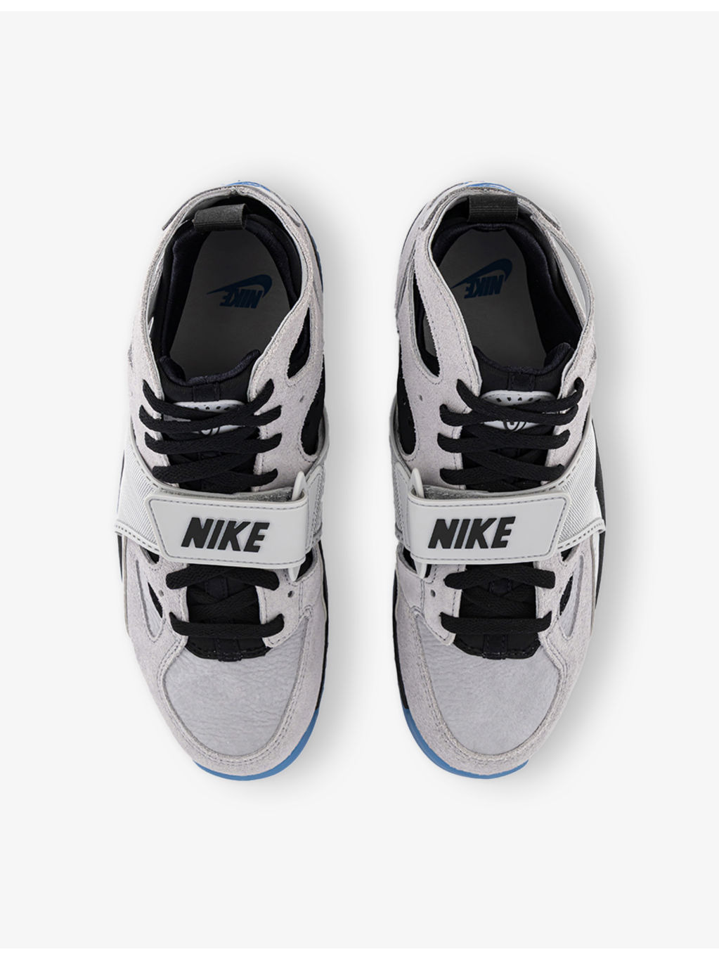 Nike Air Trainer Huarache Suede and Faux-Leather High-Top Trainers - 2