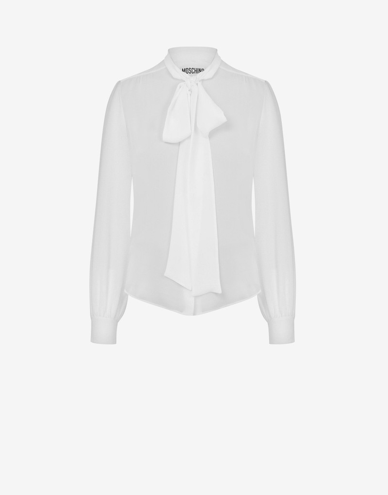 SILK CHARMEUSE SHIRT 1