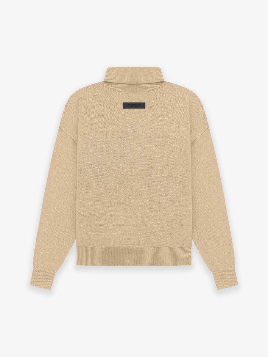 Womens Knit Turtleneck - 2