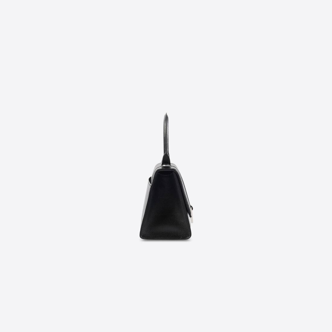 Women's Hourglass Small Handbag in Black 2