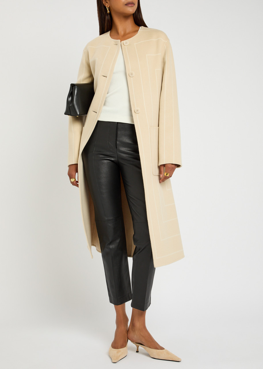 Joseph Coleman Leather Trousers - 4