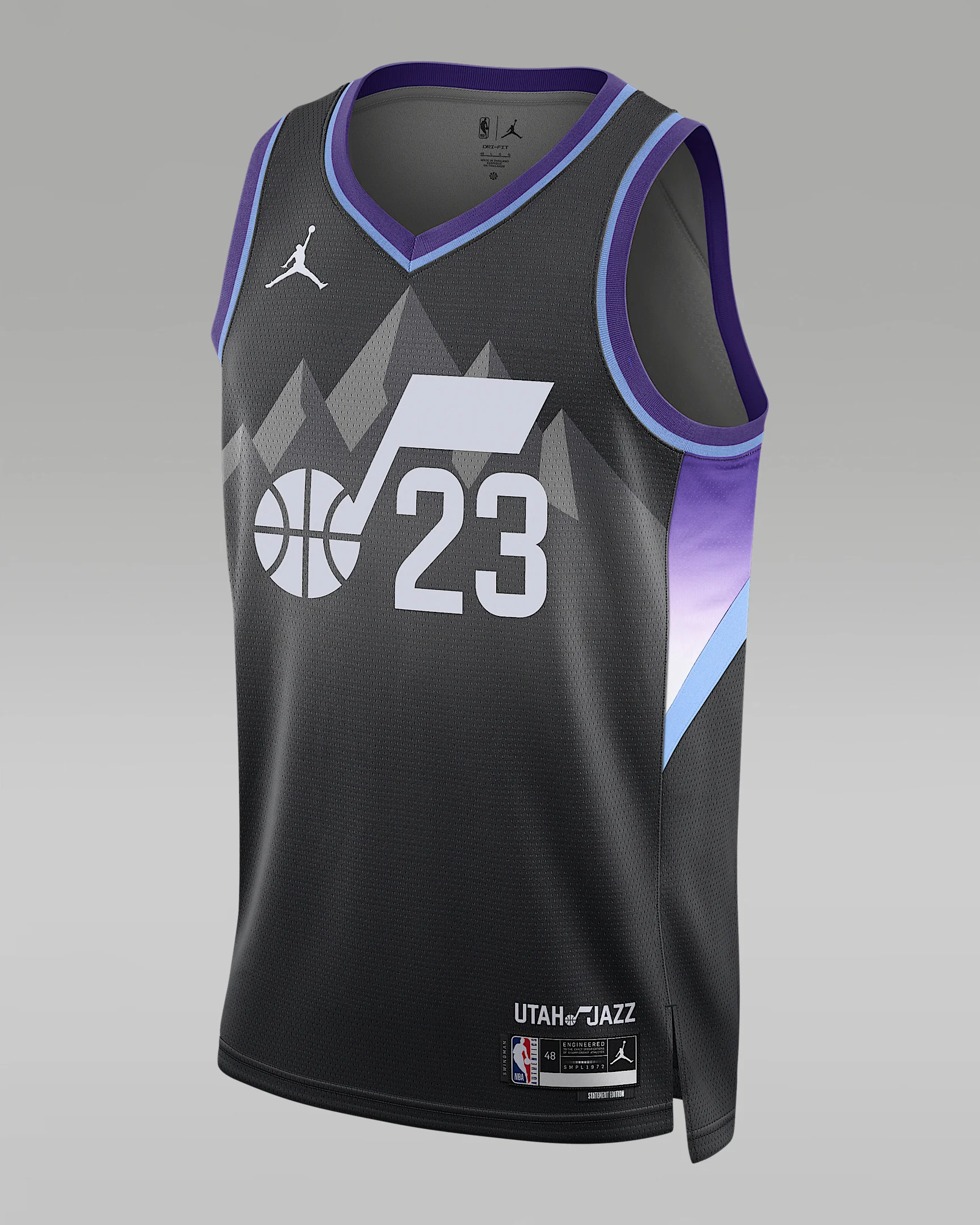 Lauri Markkanen Utah Jazz 2024/25 Statement Edition Men's Jordan Dri-FIT NBA Swingman Jersey - 1