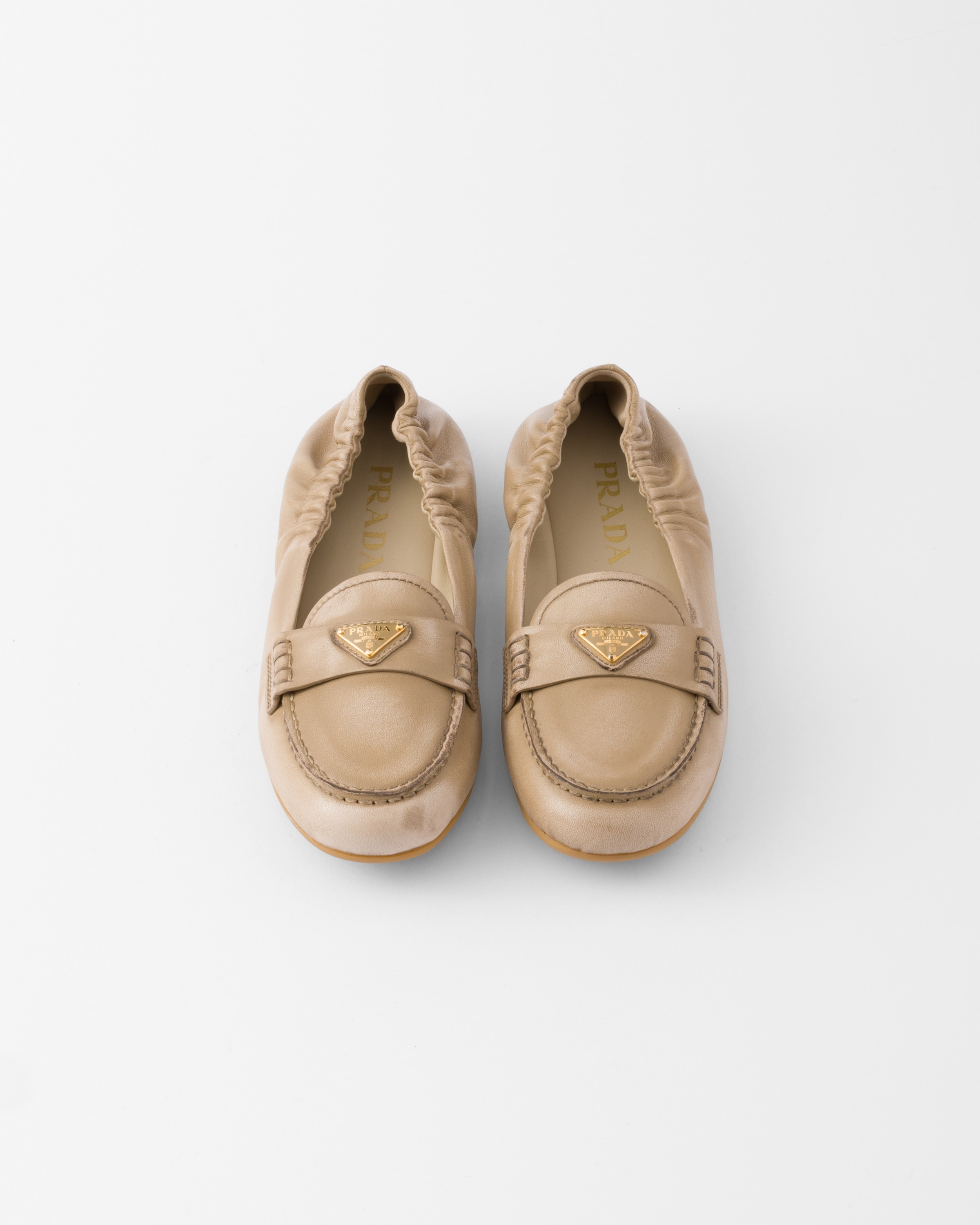Nappa leather loafers - 3