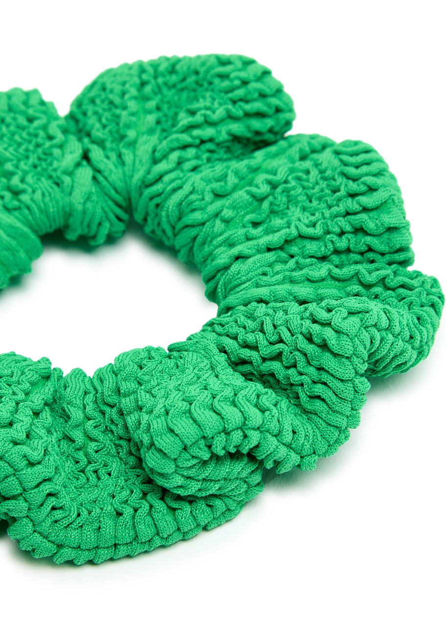 Hunza G Seersucker Scrunchie - 2