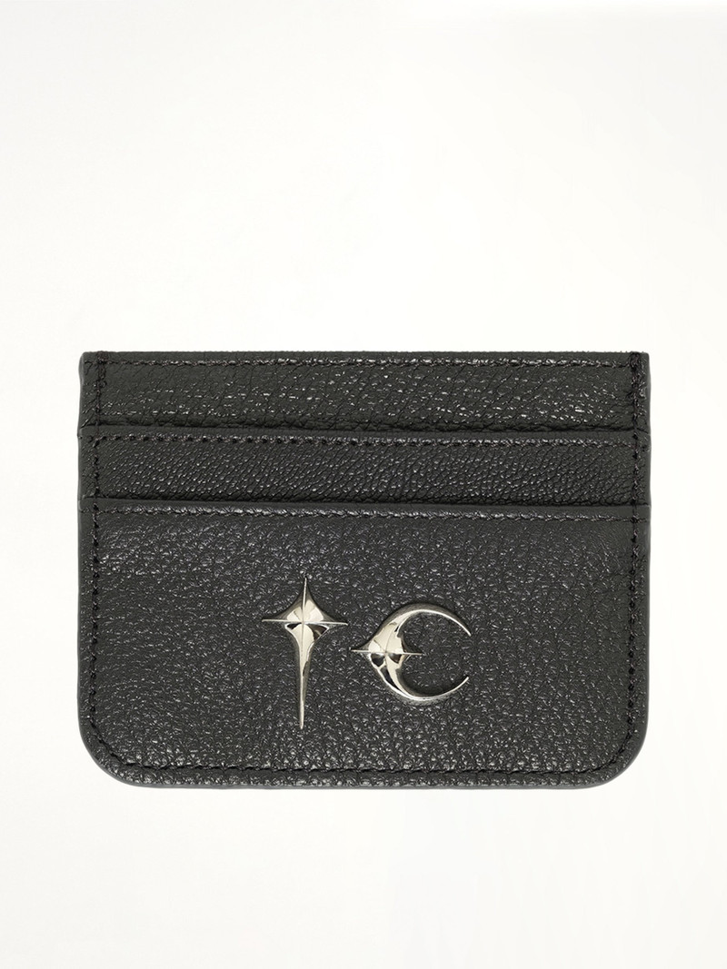 Thug Club TC Leather Card Holder in Black outlook