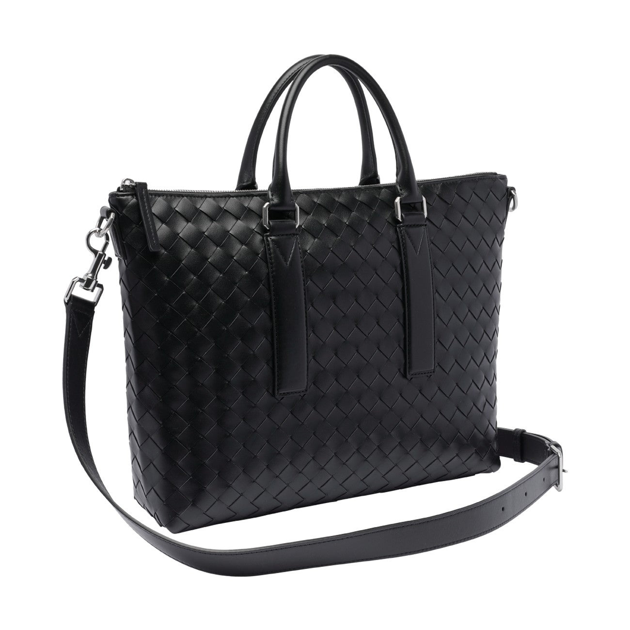 Bottega Veneta Men Intrecciato Soft Briefcase - 2