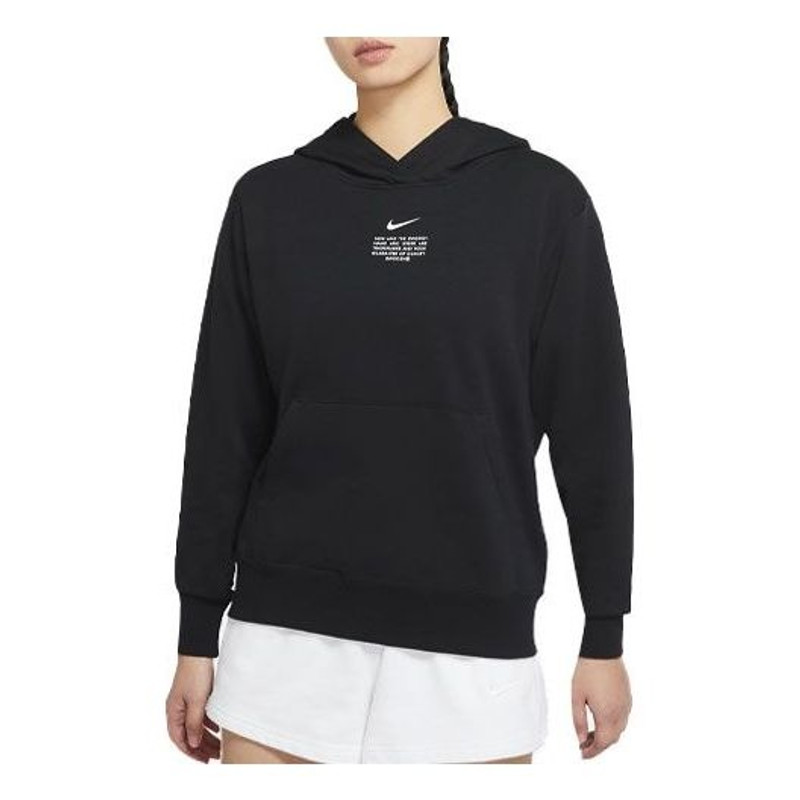 (WMNS) AS W Nike Sportswear SWSH PO Hoodie Black DJ6948-010 - 1