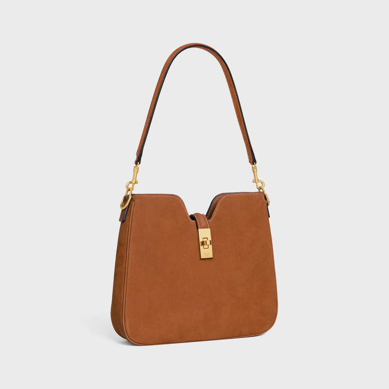 CELINE SMALL CAMILLE 16 SOFT BAG IN NUBUCK CALFSKIN outlook