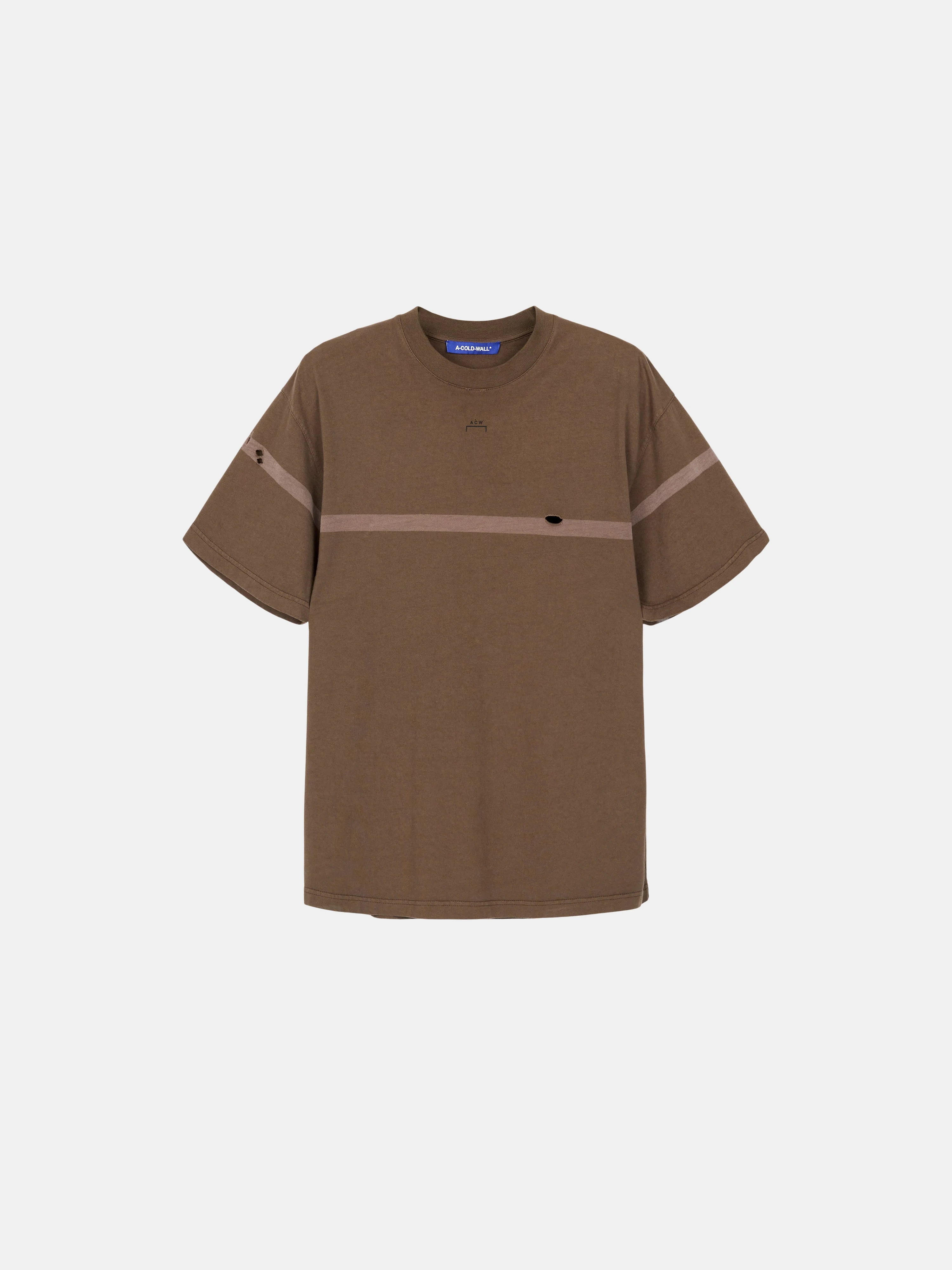 Laser Fade T-Shirt Rust - 1