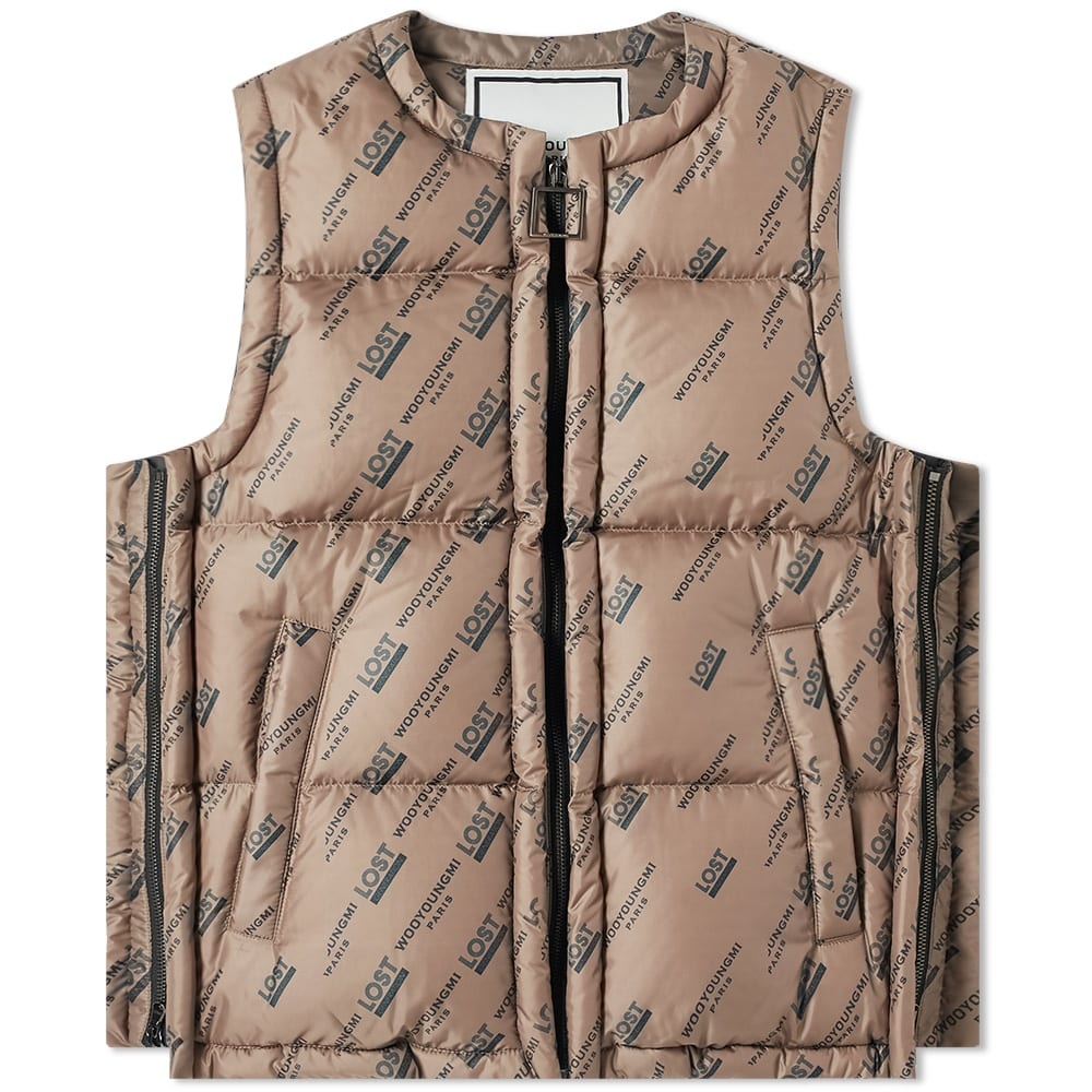 Wooyoungmi All Over Logo Gilet - 1