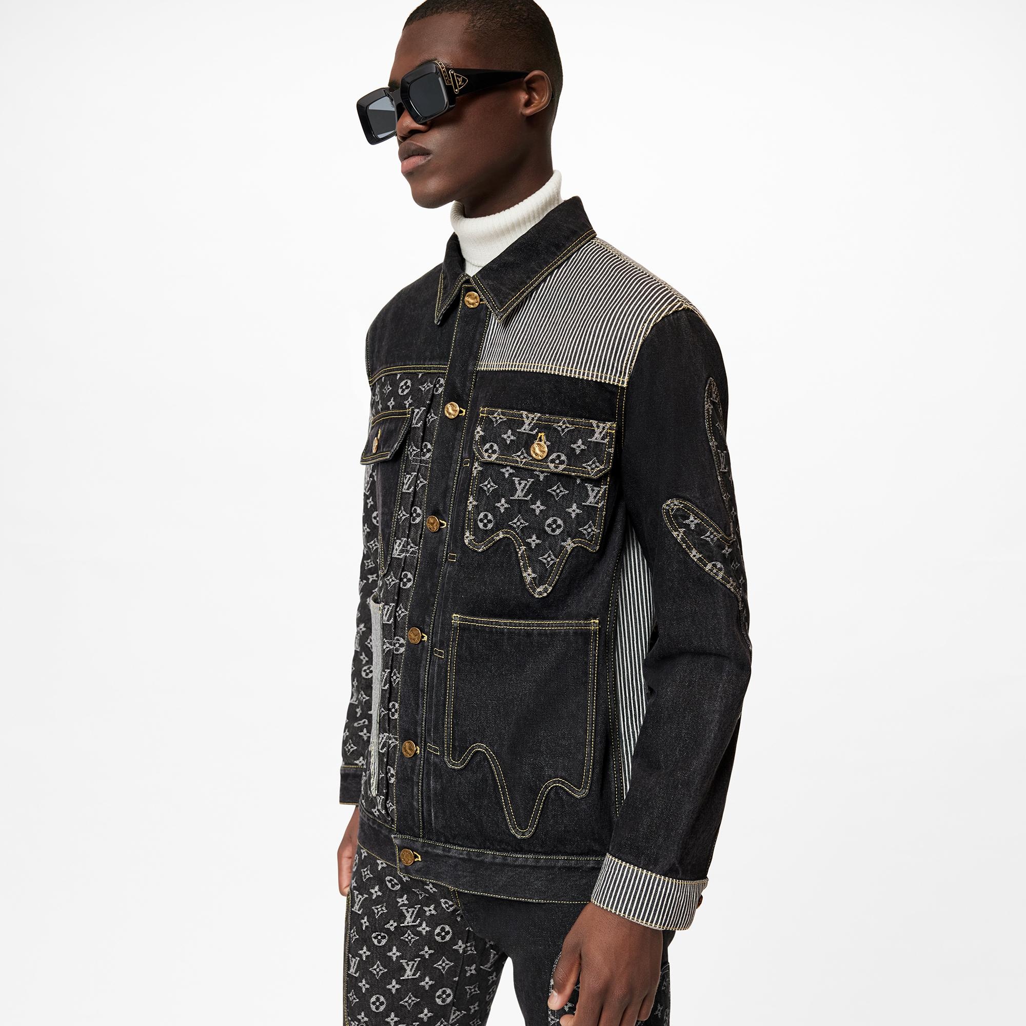 Monogram Crazy Denim Workwear Jacket - 3