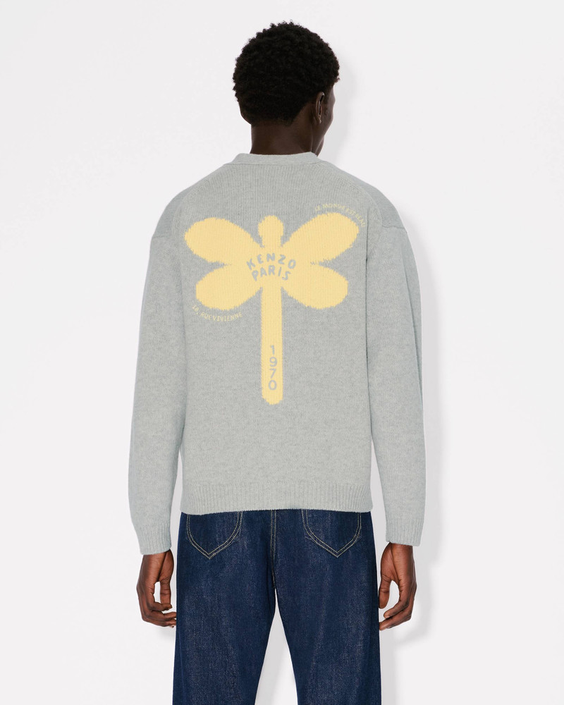 'KENZO Dragonfly' embroidered cardigan 4