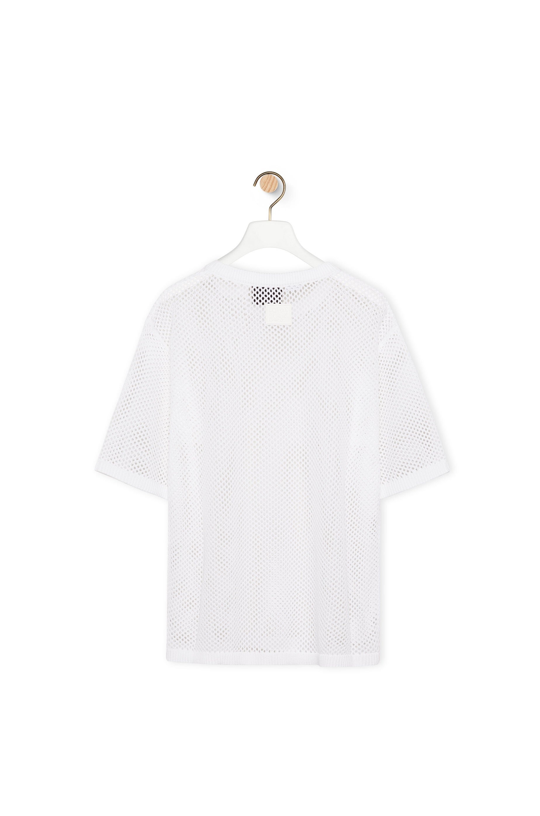 Mesh T-shirt in cotton - 2