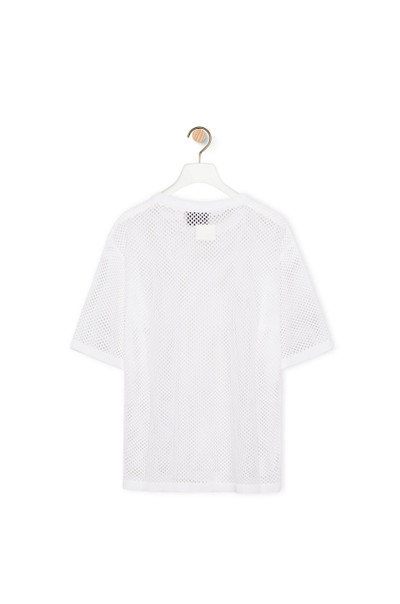 Loewe Mesh T-shirt in cotton outlook