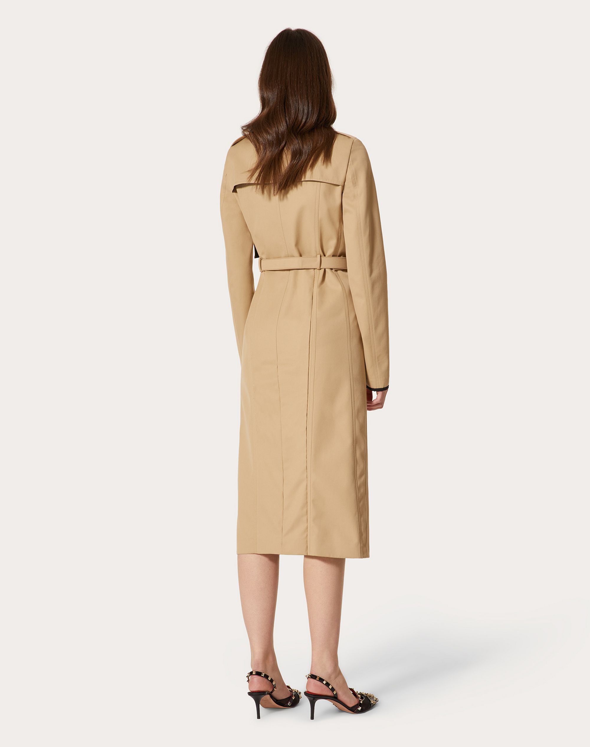 GABARDINE TRENCH COAT - 4