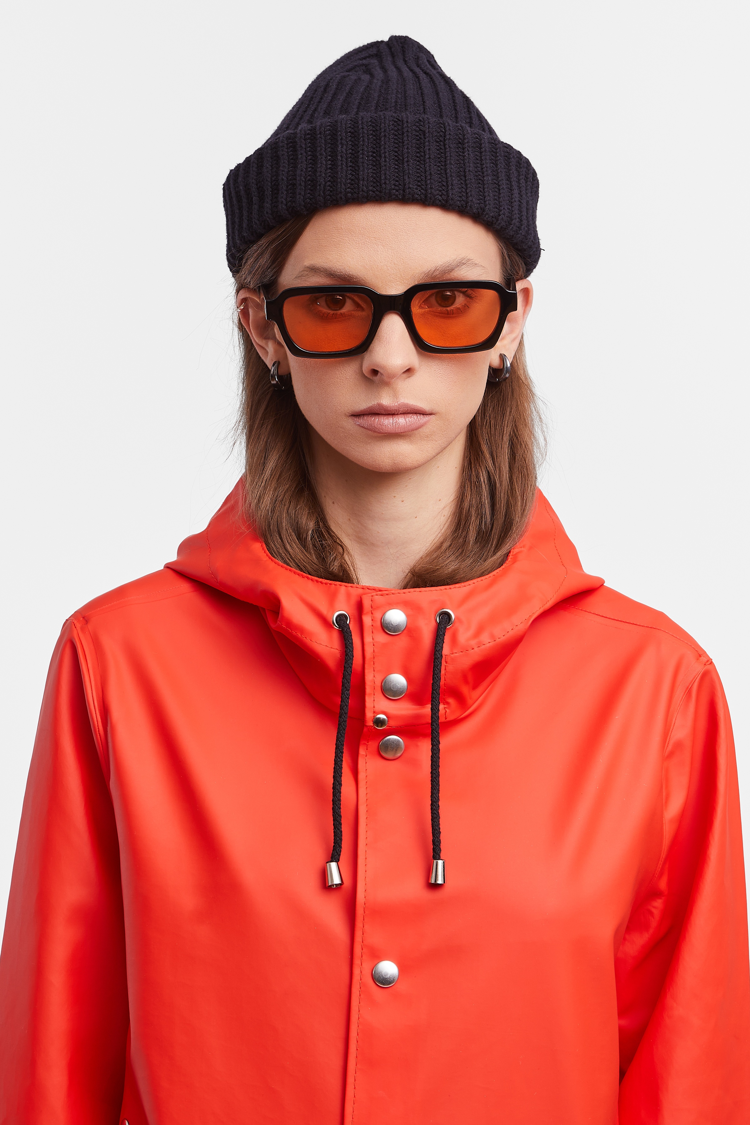 Stockholm Lightweight Women Raincoat Fade Red - 7